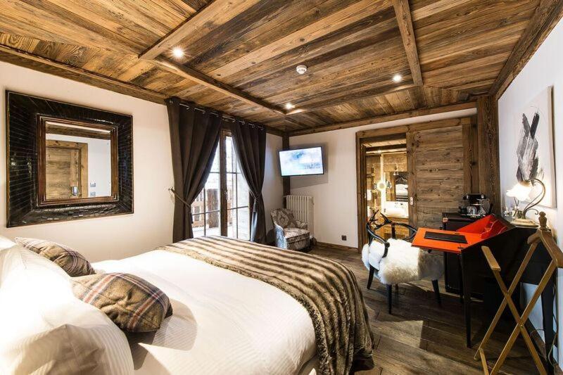 Le Chalet Blanc Megeve Exterior photo
